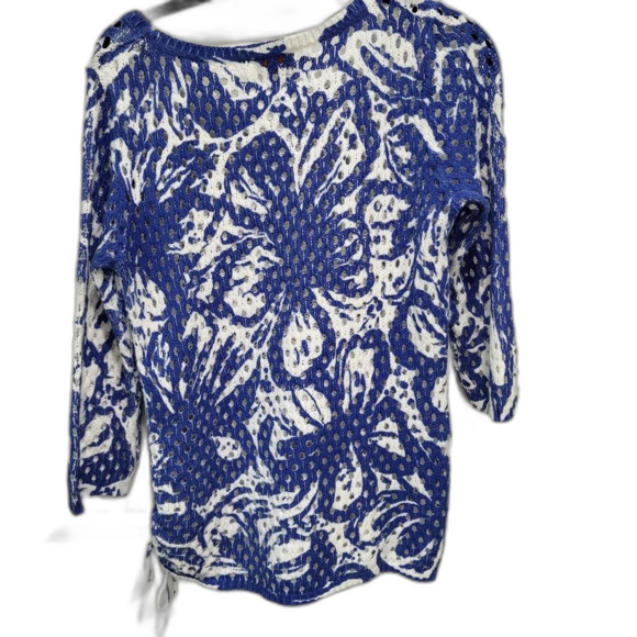 Open Weave Sweater by Ruby Rd Med - Picture 3 of 5